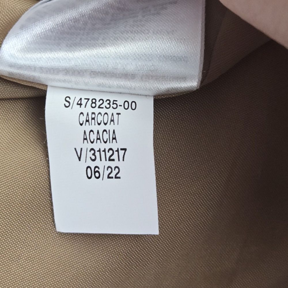 Old Navy‎ Womens XL Acacia Camel Brown Button Front Car Coat S/478235-00 - Picture 6 of 6